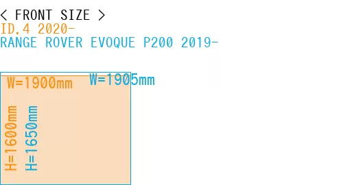 #ID.4 2020- + RANGE ROVER EVOQUE P200 2019-